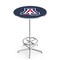 Holland Bar Stool Co 42" Chrome Arizona Pub Table L216C4228ArizUn - alternate 1